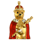King Teddy Bear Brooch - TimeLine Gifts